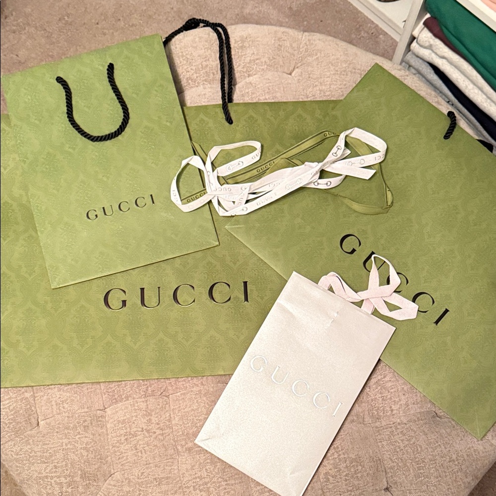 Gucci Shopping Bags